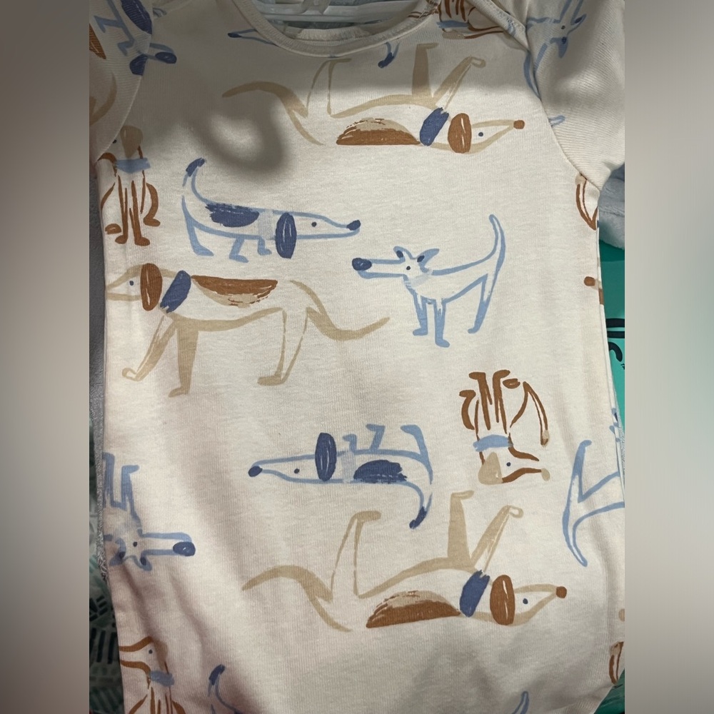 Carter's Baby Boy Bear Sweatpants and Jacket with Onesie 3 pc set, 9 months NWT - Picture 3 of 8